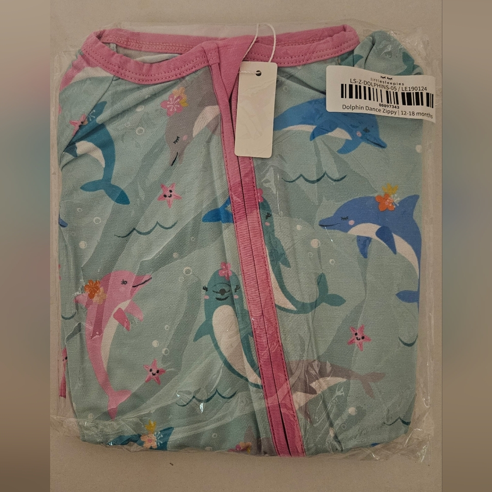 Little Sleepies, Bamboo, Zippy, 12-18 months,
